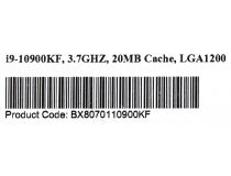 CPU Intel Core i9-10900KF BOX (без кулера) 3.7 GHz/10core/2.5+20Mb/125W/8 GT/s LGA1200