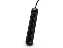 CyberPower B0520SB0-DE 1.8m, 5 outlets, 350 joules, 10A, black