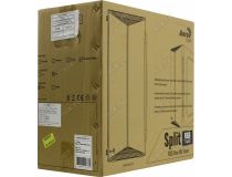 Miditower Aerocool Split-G-BK-V1 Black ATX без БП, с окном