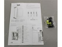 Miditower Aerocool Split-G-BK-V1 Black ATX без БП, с окном