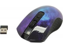 QUMO Wireless Optical Mouse Universe M27 (RTL) USB 4btn+Roll, беспроводная  24552 