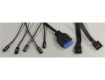 Miditower 1STPLAYER DK D4 D4-WH-4G6 White ATX без БП, с окном