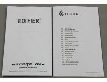 Наушники с микрофоном Edifier G1 SE Black (шнур 1.3м+1.2м, с регулятором громкости)