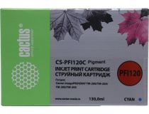 Картридж Cactus CS-PFI120С Cyan для Canon iPF TM-200/TM-205/TM-300/TM-305