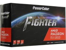 16Gb PCI-E GDDR6 PowerColor Fighter AXRX 6800 16GBD6-3DH/OC (RTL) HDMI+3xDP  RADEON RX 6800 