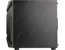 Minitower 1STPLAYER DK D3-A D3-A-BK-2G6P Black MicroATX без БП, с окном