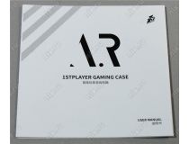 Miditower 1STPLAYER AR-7 AR-7-4G6P ATX без БП, с окном