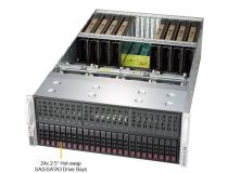 SuperMicro 4U 4029GP-TRT3 (LGA3647, C622,11xPCI-E,SVGA, SATA RAID,24xHS SAS/SATA, 2x10GbLAN, 24DDR4 2000W HS)