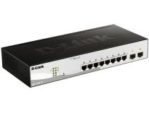 D-Link DGS-1210-10 ,FL1A Управляемый коммутатор (8UTP 1000Mbps +2 SFP)