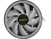 ExeGate EX286157RUS EE126R-PWM.RGB (4пин, 775/1155/AM4-FM2, 11-24дБ, 900-2000об/мин, Al)