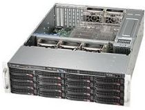 Server Case SuperMicro CSE-836BA-R920B Black 16xHotSwap SAS/SATA, Enhanced E-ATX 920W HS 3U RM