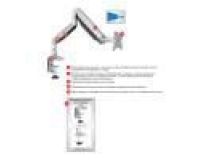 ArmMedia T31 Silver настольный кронштейн (VESA75/100, 15-32 , 1-9кг)