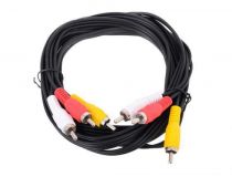 Telecom TAV7150-3M Кабель 3RCA-M -- 3RCA-M 3м