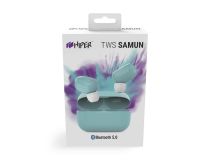 Наушники с микрофоном HIPER TWS SAMUN HTW-APX3 (Bluetooth 5.0 с регулятором громкости)