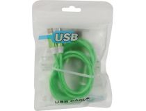 Кабель USB AM -- micro-B/USB-C/Lightning 1м