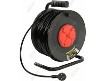 ExeGate industrial ECS-2-1.5Y EX286340RUS Удлинитель на катушке 50м (4 розетки, 3.3кВт)