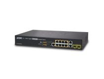 PLANET GS-5220-8P2T2S IPv4/IPv6 L2+/L4 Managed 8-Port 802.3at High Power PoE Gigabit Ethernet Switch