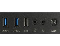 Miditower ZALMAN Z3 Iceberg Black  ATX без БП