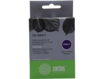 Cactus CS-TZE211 лента для печати этикеток (ширина 6мм, 8м, Black on White) для Brother