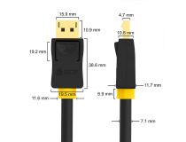Greenconnection GCR-51913-10m  Кабель DisplayPort 10м 2 фильтр