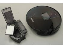 Kitfort KT-572 Пылесос-робот (28Вт, 0.6л/0.3л, турбощетка, 2500 мАч, WiFi, cam)
