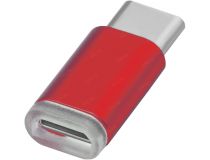 Greenconnect GCR-UC3U2MF-Red Переходник USB Type C на micro USB 2.0, M/F, красный