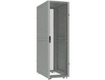 NT BUSINESS.SERV 45-710.PP12.SD40.RF10.L1 G Шкаф 45U 750х1000, двери перф: пер. один., зад. расп., крыша с ввод., сер.