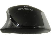 SVEN Wireless Optical Mouse RX-590SW Black  (RTL) USB 7btn+Roll