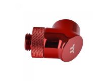 CL-W052-CU00RE-A Thermaltake Pacific G1/4 90 Degree Adapter [CL-W052-CU00RE-A] - Red/DIY LCS/Fitting/2 Pack