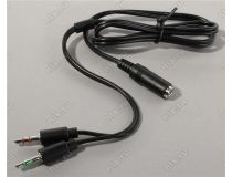 Наушники с микрофоном Edifier K800 (шнур 2м, с регулятором громкости)