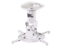 00118610 Кронштейн для проектора Hama H-118610 белый макс.14кг потолочный поворот и наклон