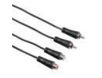 Hama 122276  Переходник 2RCA-M -- 2RCA-F