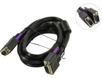 Hama 41933 Кабель монитор - SVGA card (15M -15M) 1.8м 1 фильтр