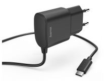 Hama 183242 Зарядное устройство USB-С (Вх. AC100-240V, Вых. DC5V, 12W, USB-C)