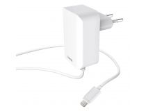Сетевое зар./устр. Hama H-178342 2.4A для Apple белый (00178342)