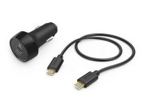 Hama 183327 Автомобильное зарядное уст-во USB (Вх. DC12-24V, Вых. DC5V/9V/12V, 18W, USB-C)