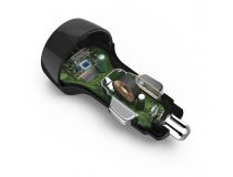 Hama 183327 Автомобильное зарядное уст-во USB (Вх. DC12-24V, Вых. DC5V/9V/12V, 18W, USB-C)