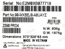 ASRock Z590 PRO4 (RTL) LGA1200 Z590 2xPCI-E HDMI+DP 2.5GbLAN SATA ATX 4DDR4