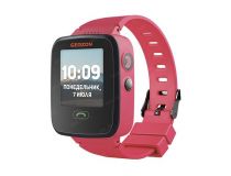 Умное носимое устройство (смарт-часы) GEOZON Aqua (pink) G-W04PNK