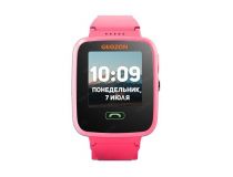 Умное носимое устройство (смарт-часы) GEOZON Aqua (pink) G-W04PNK