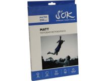 S OK SA4230050M (A4, 50 листов, 230 г/м2) бумага матовая