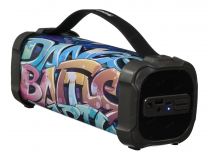 Колонка порт. Hyundai H-PAC460 черный 9W 1.0 BT/3.5Jack/USB 10м 1500mAh