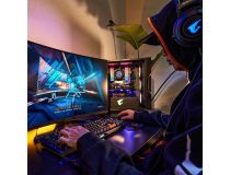 31.5 ЖК монитор GIGABYTE AORUS G32QC A (Curved LCD, 2560x1440, HDMI, DP, USB3.0 Hub)