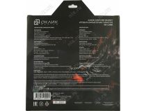 Наушники с микрофоном OKLICK HS-L390G Black-Red  (шнур 1.8м) 1100413 