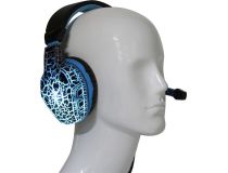 Наушники с микрофоном OKLICK HS-L400G  Black-Blue (шнур 1.8м) 359480 