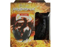 Наушники с микрофоном OKLICK HS-L320G Black-Red  (шнур 1.9м)  359482 