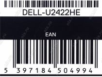 23.8 ЖК монитор DELL UltraSharp U2422HE 504994 с поворотом экрана (LCD,1920x1080, HDMI, DP, USB3.2 Hub)