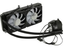 Aerocool  Mirage L240 вод.охл.(4пин,775/1155/1200/2011/2066/AM4-FM2,26.8дБ, 600-2000об/м,Cu+Al)