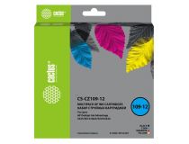 Картридж Cactus CS-CZ109-12 Bk/C/M/Y для HP DJ 3525/5525/4515/4525