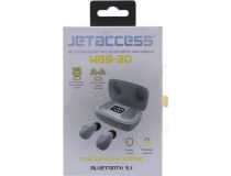 Наушники с микрофоном JETACCESS WBS-30 White  (Bluetooth5.1, с регулятором громкости)
